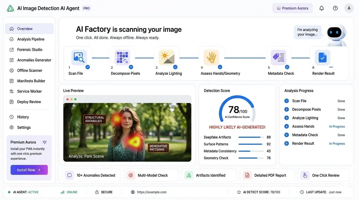 AI title generator dashboard — example of the AI tool dashboard software